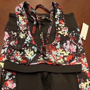 Daily Practice by Anthropologie Sofia Sports Bra & Leggings Set Size XS